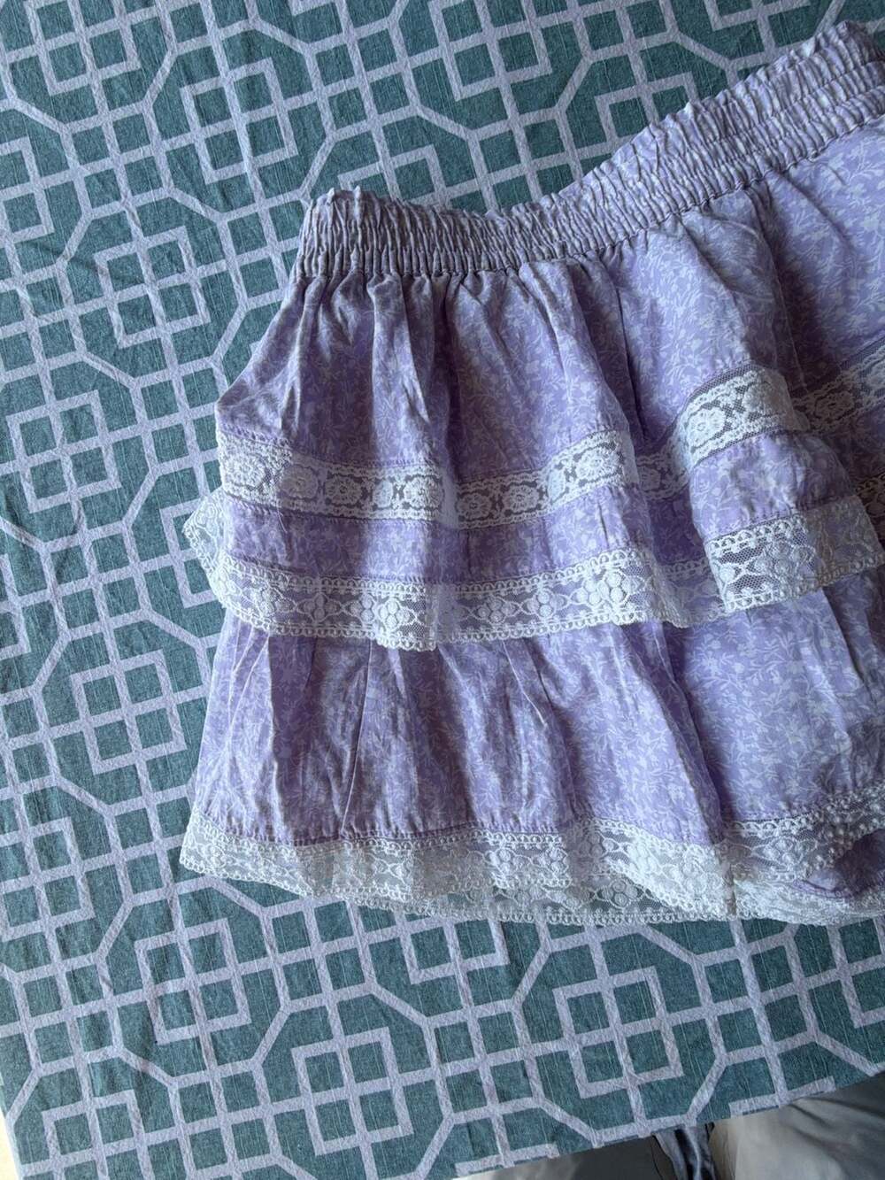 Altar'd State Floral Print Skirt Size M